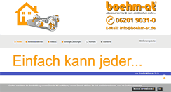 Desktop Screenshot of boehm-at.de